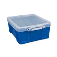 thumbnail image 1 of Really Useful Box 17 1/4 x 14 x 7 in Storage Box 17 Liter, Blue, 1 of 5