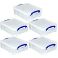 thumbnail image 1 of Really Useful Box 8.1L Storage Container with Clip Lock Handles (5 Pack), 1 of 10