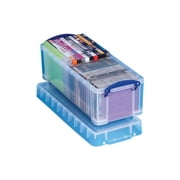Really Useful Box  Plastic Storage Box, 6.5 Liters, 17 1/2 x 7 x 6 1/4, Clear