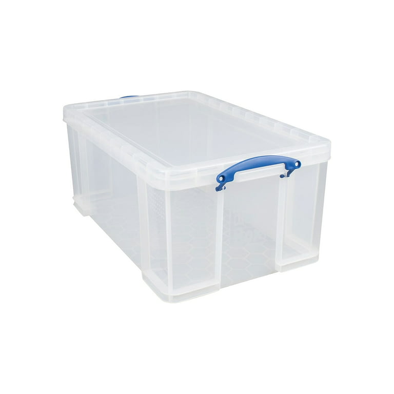 64L Collapsible Storage Bins with Lids Plastic Storage Containers