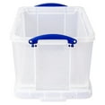 thumbnail image 1 of Really Useful File Box 32CL - Clear Plastic Storage Box with Lid - Portable Filing Container for Home, Office, Documents - 18x14x12.25 inches 32 L, 1 of 3
