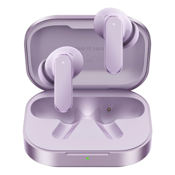 Realme Buds Air8 Ai Wireless Bluetooth In-Ear Headphones - Dual Dynamic Bass Drivers, ANC, 45ms Low Latency, Hi-Res Sound, IP55, 58Hrs Playtime Purple