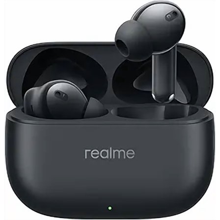 Realme Buds T310 RMA2303 Wireless In-Ear Bluetooth Headset With ANC, Up to 40H Battery, 12.4mm Bass Driver, Black