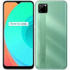 Realme C11 (32 Gb, 3G Ram) Android 10 realme UI 1.0 | Octa-core PowerVR GE8320 | Dual 13 MP,2 MP LED Flash, 1080p@30fps | Li-Po 5000 mAh | International Model (GSM Compatible) (Mint Green)