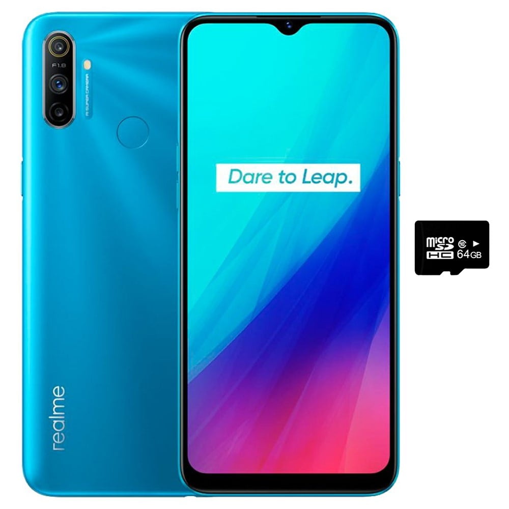Realme C3 (64GB+64GB SD) Face Unlock, 6.5