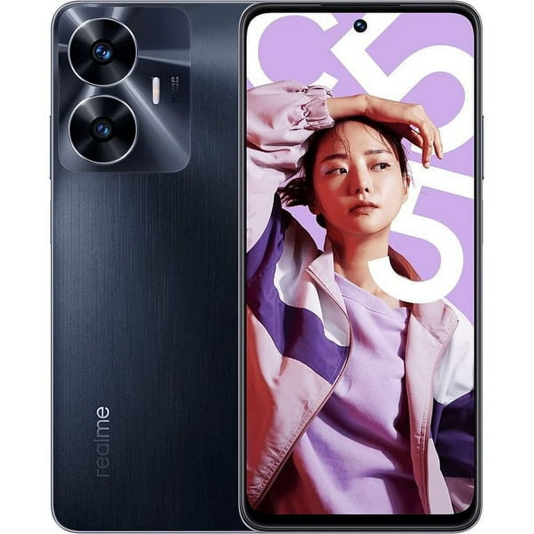 041400A Realme C55 スマホ 8GB 128GB Realme C55 256GB Smartphone (Unlocked), Rainy Night