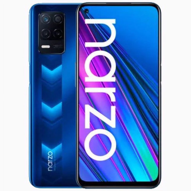ANDROID - 【夾竹桃】realme narzo 30 5g racing blue Realme Narzo 30 Dual-SIM 128GB ROM + 4GB RAM (GSM only | No