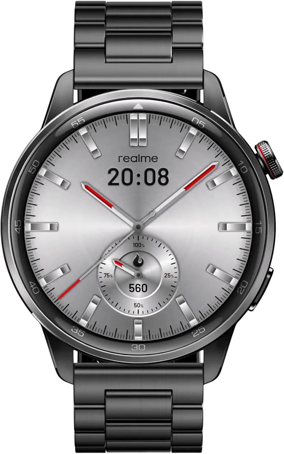Realme Watch S2 RMW2401 Smartwatch, 1.43" AMOLED, IP68, 20-Day Battery (Gray)