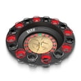 thumbnail image 1 of Realplay Shot Roulette Game – Casino-Style Roulette Wheel with 16 Shot Glasses, Adult Games for Ages 21+, 1 of 9