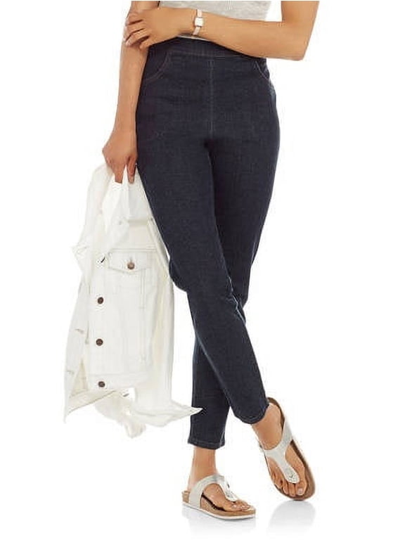 Women's Stretch Pull On Pants with Pockets