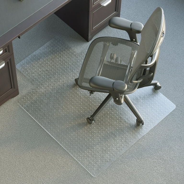 Realspace® Economy Chair Mat For Low-Pile Carpets, 36