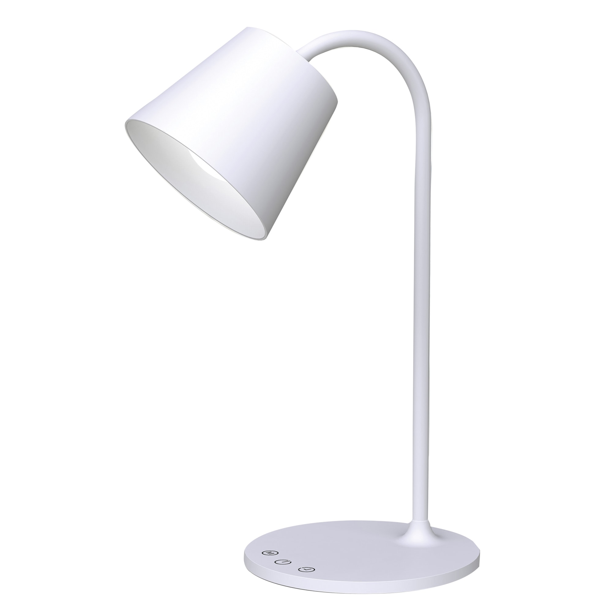 Realspace™ Kessly LED Desk Lamp With USB Port, 17"H, White - image 1 of 7