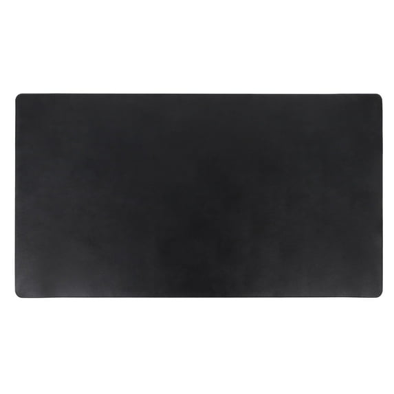 Realspace Reversible Desk Pad w/Antimicrobial Treatment, 20" x 36", Black/Gray