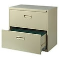 thumbnail image 1 of Realspace® SOHO 30"W 2-Drawer Metal Lateral File Cabinet, Putty, 1 of 2