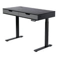 thumbnail image 1 of Realspace® Smart Electric 48"W Height-Adjustable Standing Desk, Black/Gray, 1 of 8