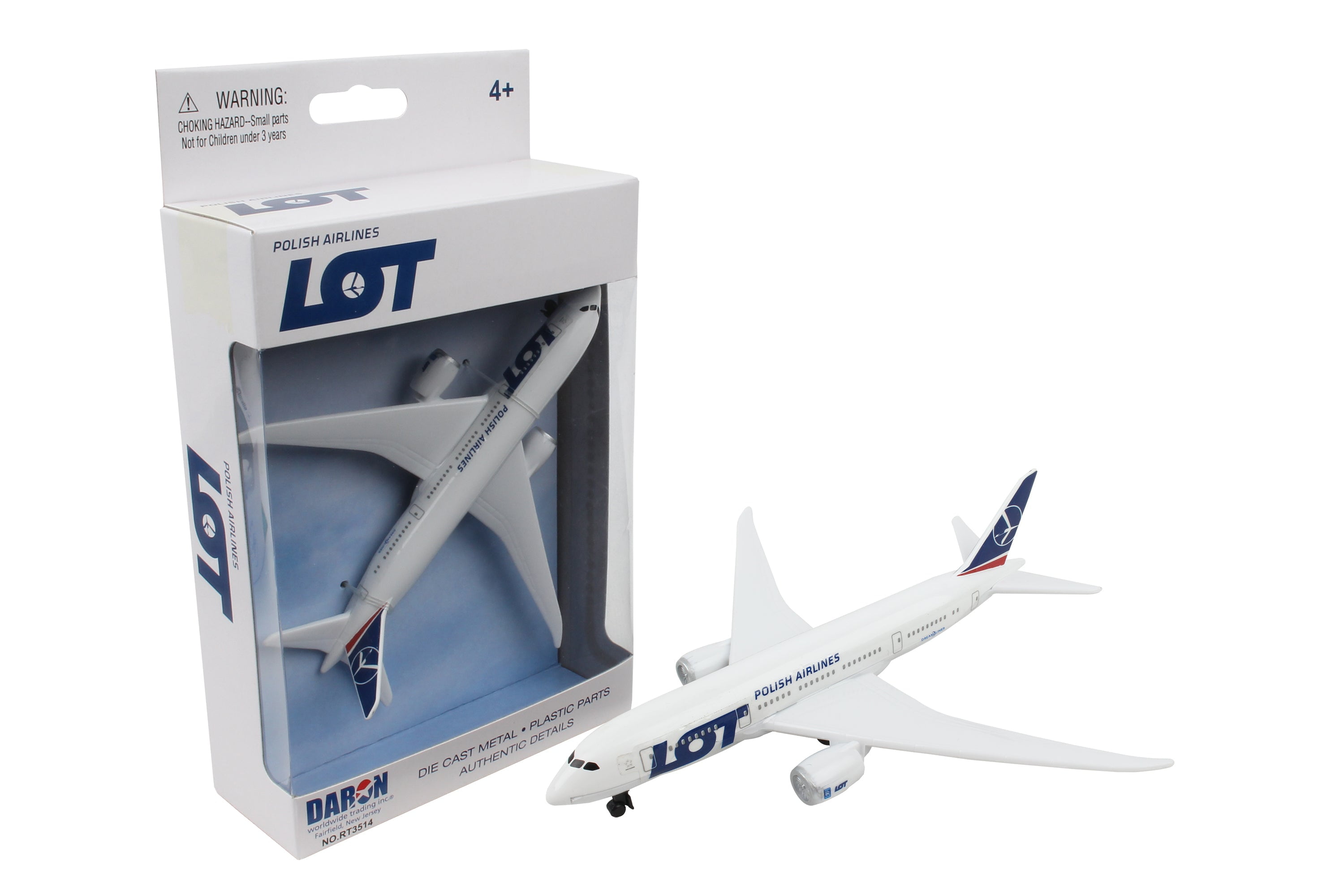 Realtoy RT3514 Lot Airlines Single Airplane