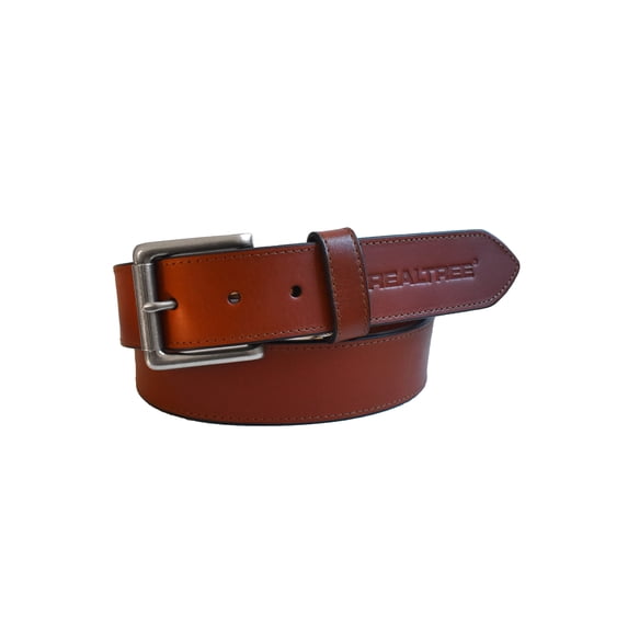 Realtree 38MM Stitched Genuine Leather Belt