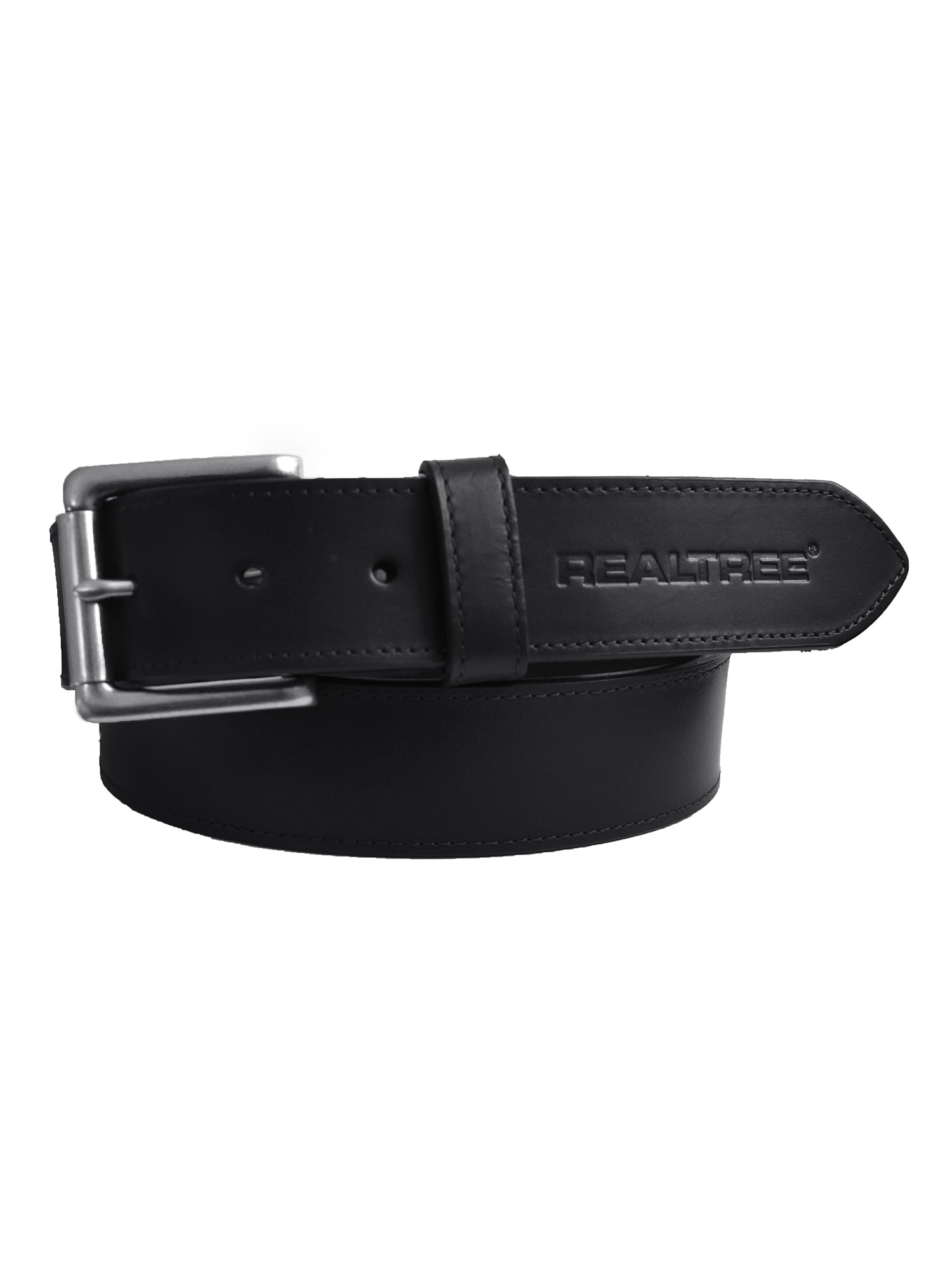 Realtree 38MM Stitched Genuine Leather Belt