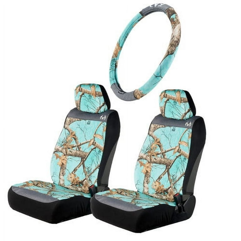 Realtree 3pc Edge Mint Camo Auto Accessories Walmart