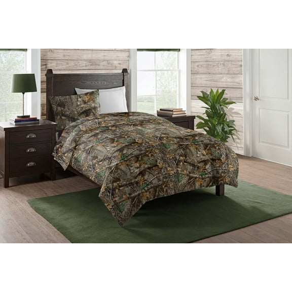 Realtree Edge 4-Piece Twin Bed in Bag Set, 64" x 86"