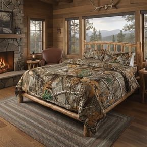 Realtree 5-Piece Full Bed-in-a-Bag Bedding Set, Edge