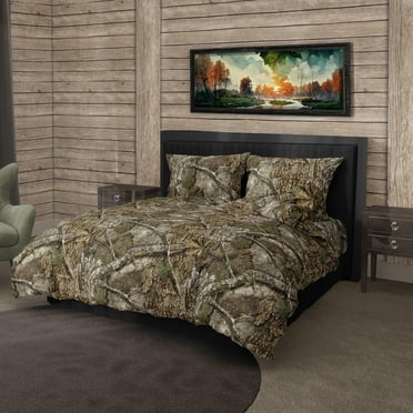 Realtree 5 Piece King Bed In Bag Bedding Set, APX