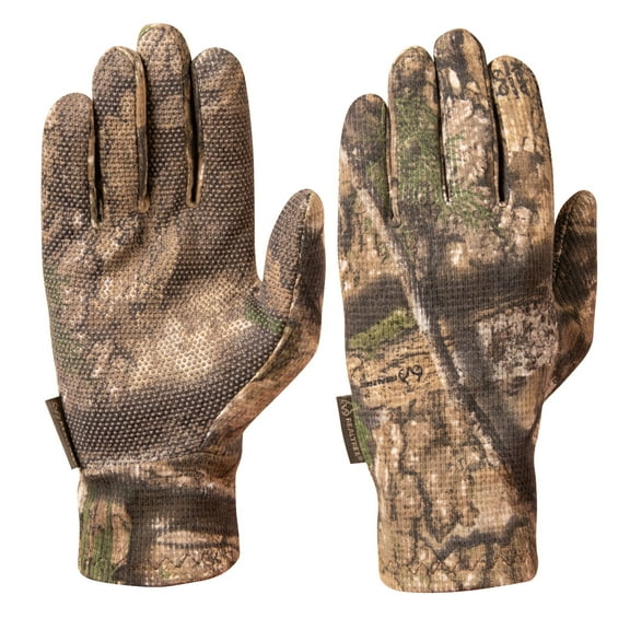 Realtree APX Men's Thermal Stretch Hunting Gloves