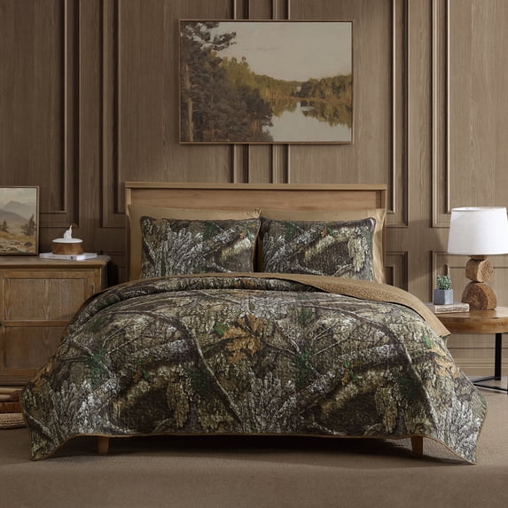 Realtree APX Quilt Set, Full/Queen