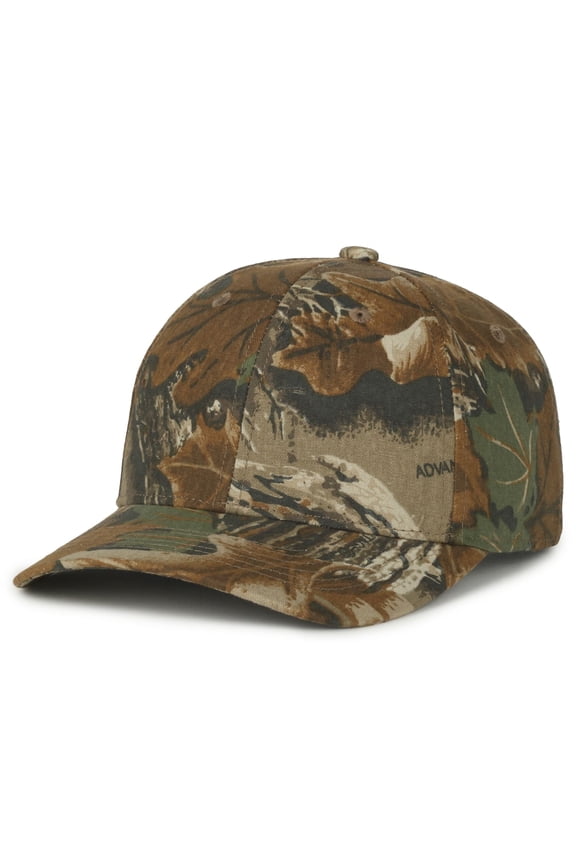 Realtree Advantage Camo Hat – Structured Hunting Cap, Pro Round Crown, Adjustable Snapback, Outdoor Style
