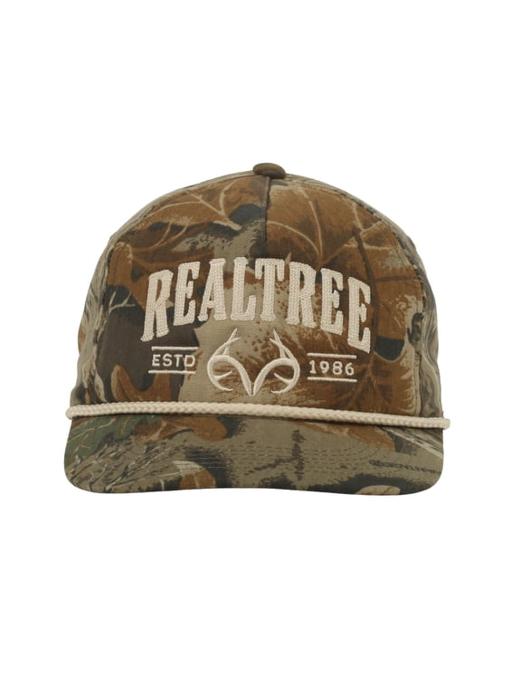Advantage Classic Camo Cap Foam Front Flat Bill Snapback, One Size