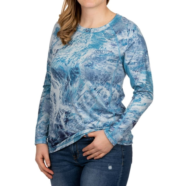 Realtree Aspect Women's Long Sleeve Reversible Fishing Shirt