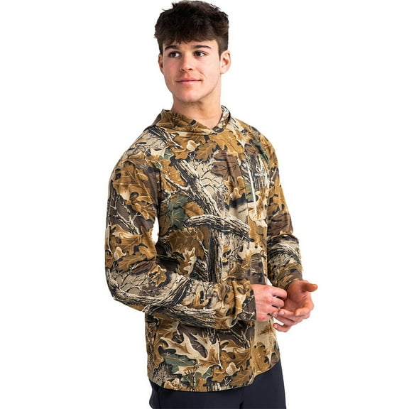 Realtree Bamboo Men's Long Sleeve Hooded Shirt | Advantage Classic