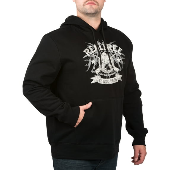 Realtree Black Outfitters R1 Men Graphic Hoodie