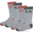 thumbnail image 1 of Realtree Boys Socks, 4 Pair Merino Wool Outdoor Kids Youth Boot Socks (Little Boys & Big Boys), 1 of 5
