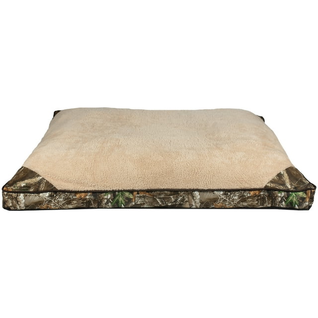 Realtree Camo 35" x 44" Dog Bed, Banded