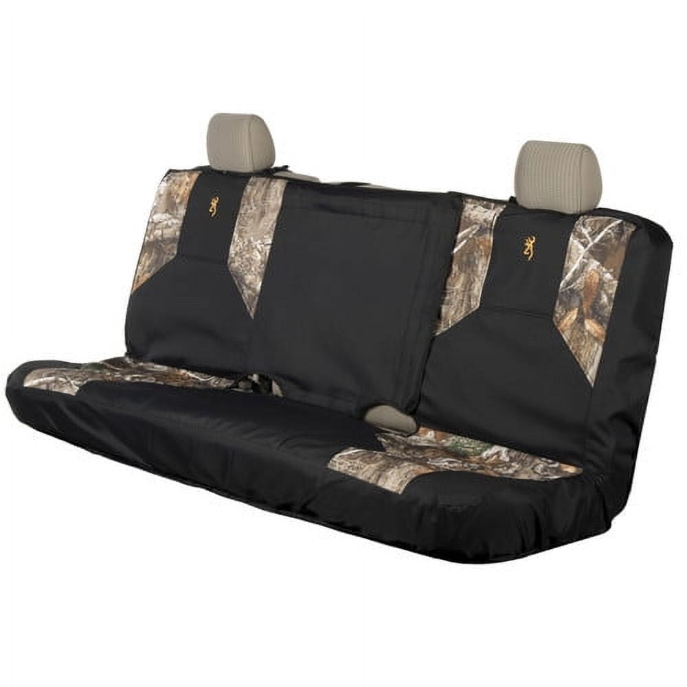 Realtree Camo, Polyester, Water-Resistant, Browning Logo, Bench Seat Covers