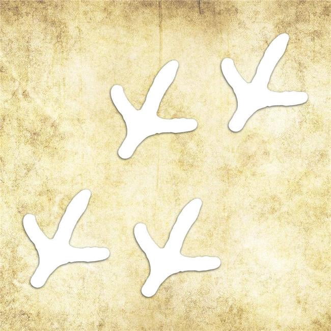Realtree Camo Graphics 6 x 8 in. Turkey Tracks Vinly Die Cut Decal ...