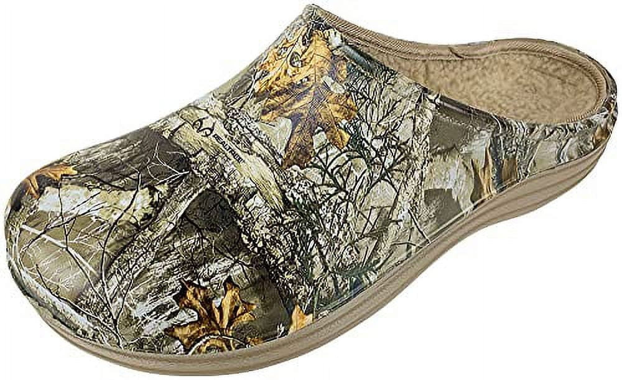 Realtree Camo Mens Lined Clog with Sherpa Lining Walmart