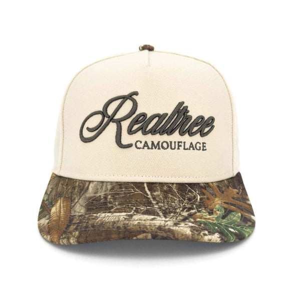 Realtree Camouflage Script Cap