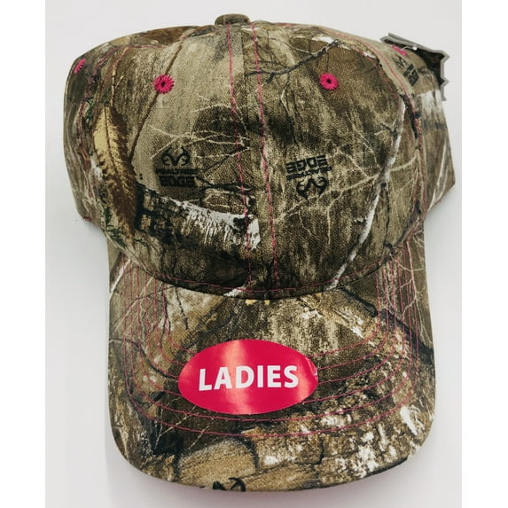 Ladies Realtree Edge Adjustable Camo Cap