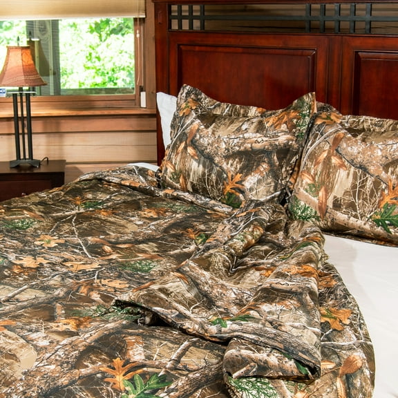 Realtree Comforter & Sham Twin Bedding Set, Edge