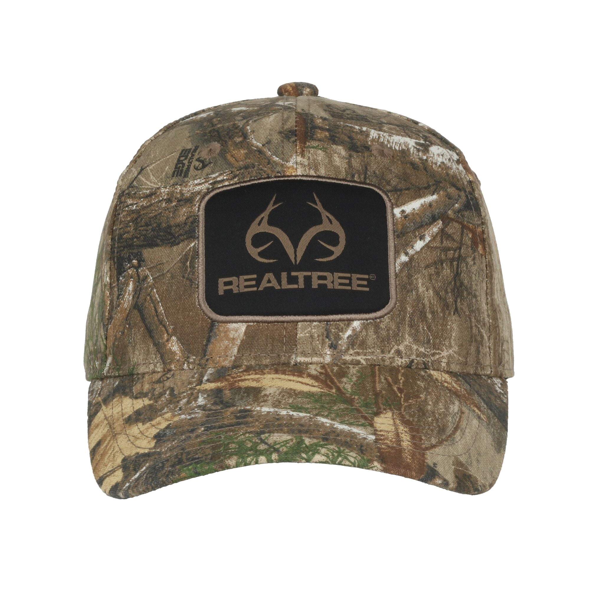 Realtree DUK Fabric Structured Baseball Style Hat, Edge Camo, Adult, Men's