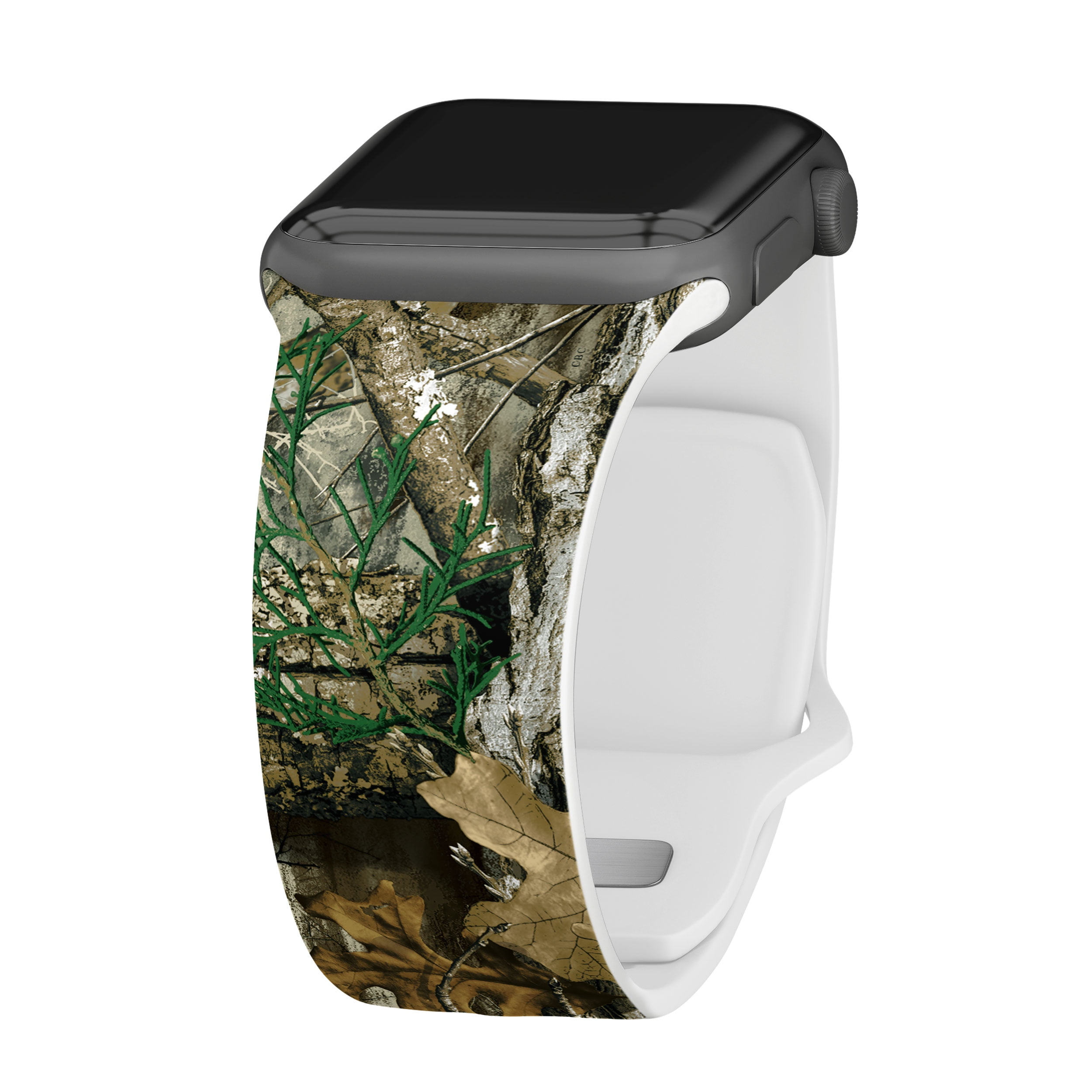 Realtree EDGE Camo Silicone Unisex Watch Band for Apple Watch - 42/44 ...