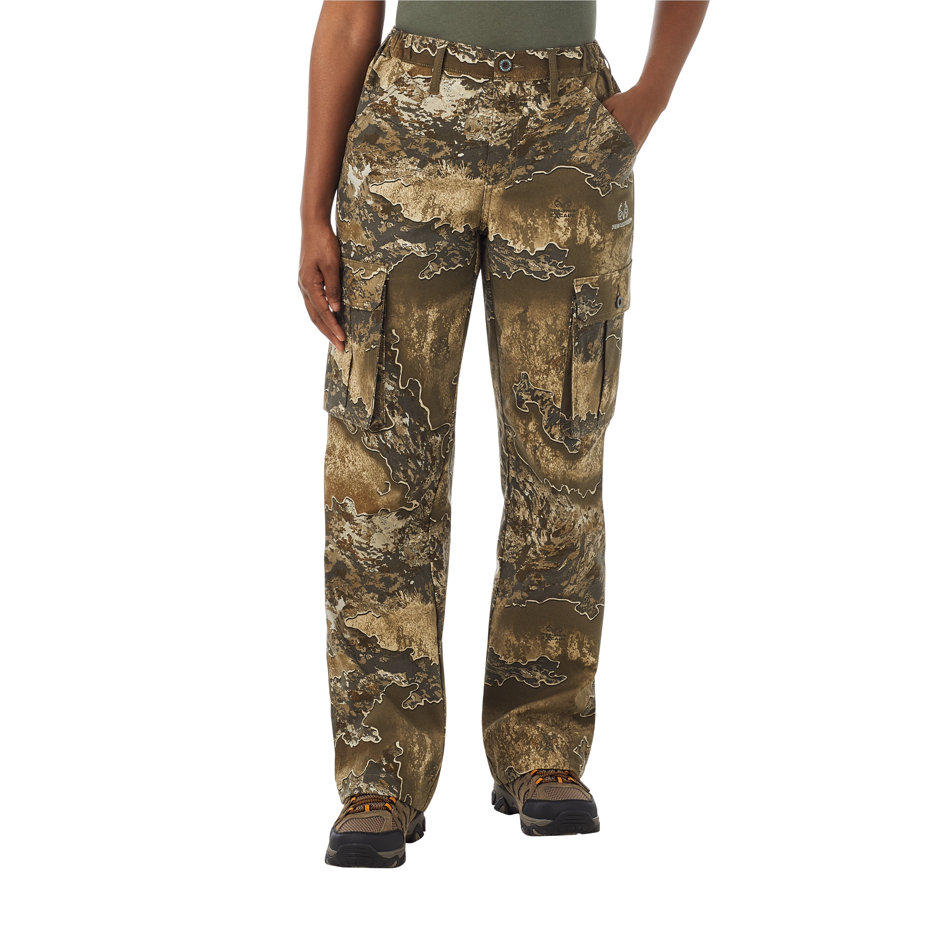 Realtree EXCAPE Ladies 6-Pocket Cargo Hunting Pant, S-2XL 