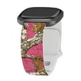thumbnail image 1 of Realtree Edge HD Unisex Watch Band for FitBit Versa 3 & Sense - 20mm Long Pink by Affinity Bands, 1 of 3