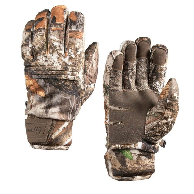 Realtree Edge Men's Heavyweight Gloves, Sizes M-L/XL