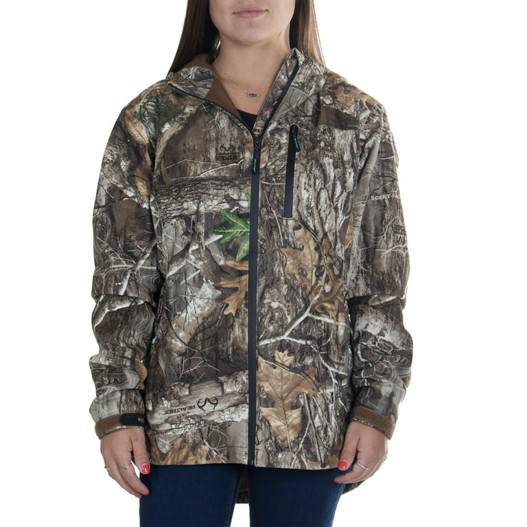 Realtree Edge Scent Factor women's Hunting Jacket Windproof