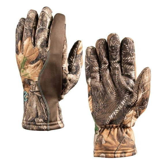 Realtree Edge Women's Sherpa Lined Hunting Winter Gloves