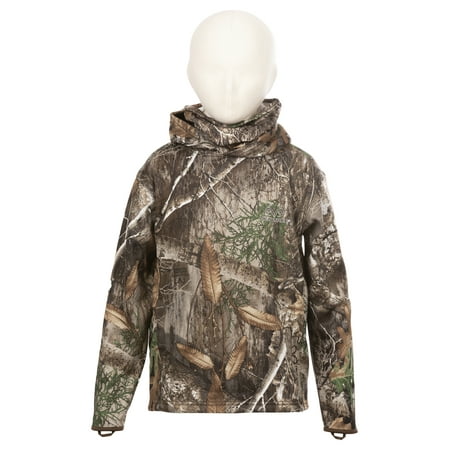 Realtree Edge Youth Performance Pullover Hoodie with Neck Gaiter