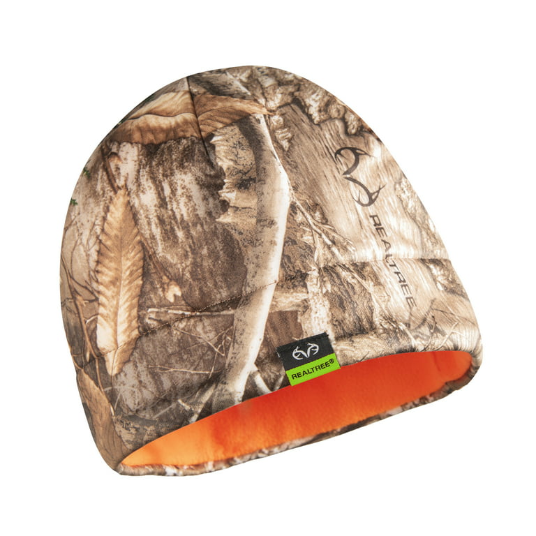 Realtree Edge Youth Reversible Hunting Beanie Hat, One Size Fits Most,  Unisex